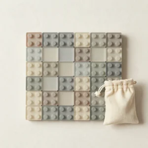 Colorblock Building Tiles